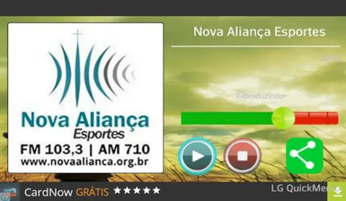 Rádio Nova Aliança android App screenshot 1