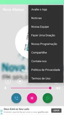 Rádio Nova Aliança android App screenshot 2